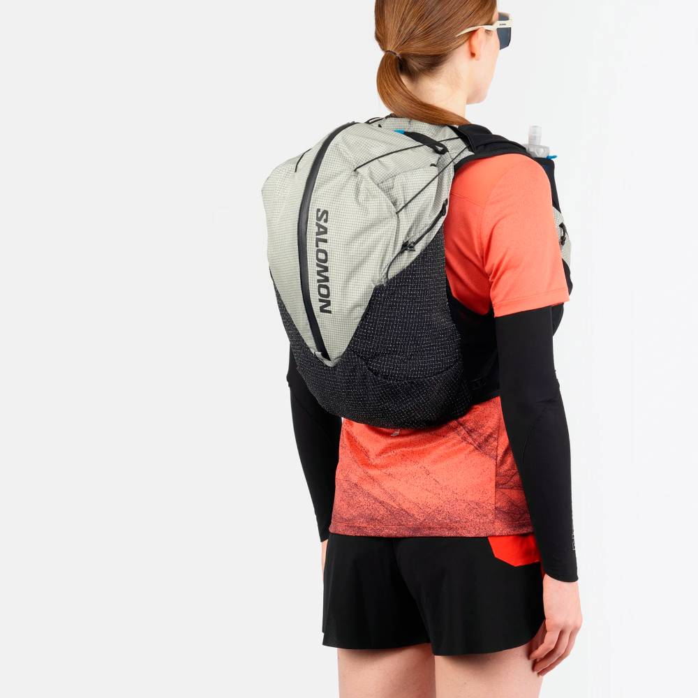 MOCHILA CHALECO SALOMON S/LAB ADVENTURE 20 - Black / White - Image 4