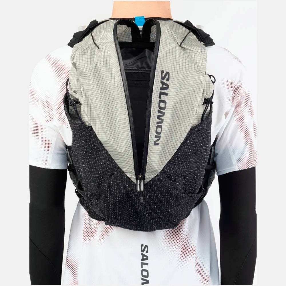 MOCHILA CHALECO SALOMON S/LAB ADVENTURE 20 - Black / White - Image 5