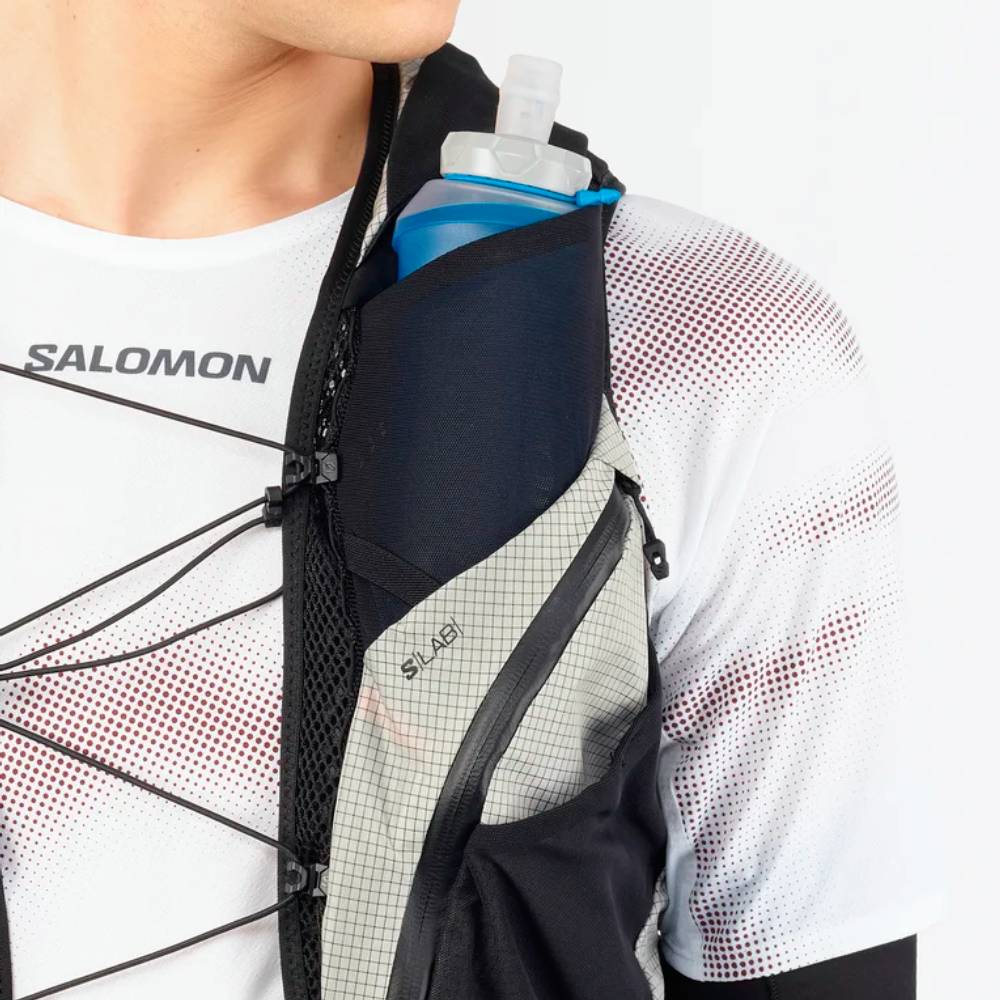 MOCHILA CHALECO SALOMON S/LAB ADVENTURE 20 - Black / White - Image 7