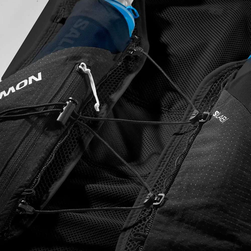 MOCHILA CHALECO SALOMON S/LAB PULSAR 3 - Black / White - Image 6