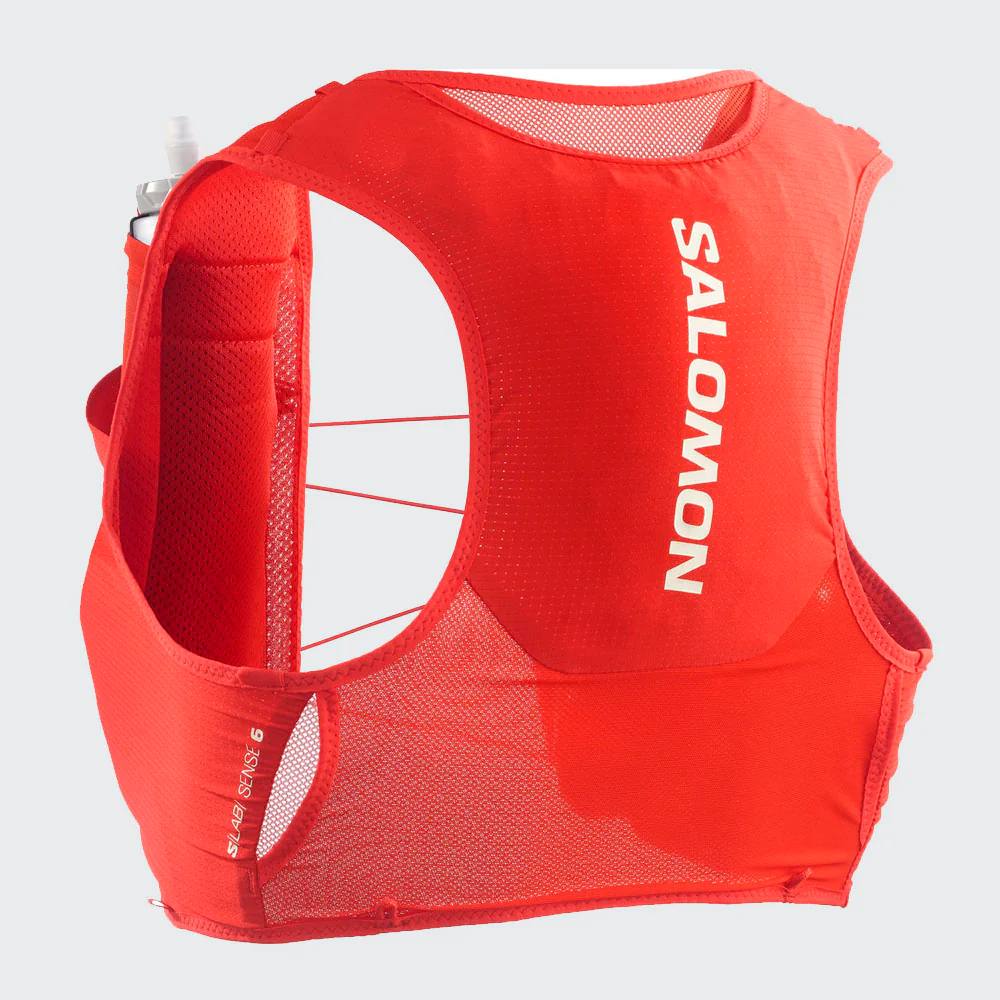 MOCHILA CHALECO SALOMON S/LAB SENSE 6 - Fiery Red / Black