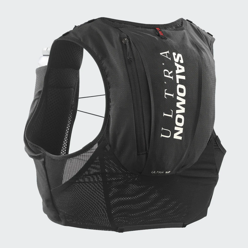 MOCHILA CHALECO SALOMON S/LAB ULTRA 12 - Black