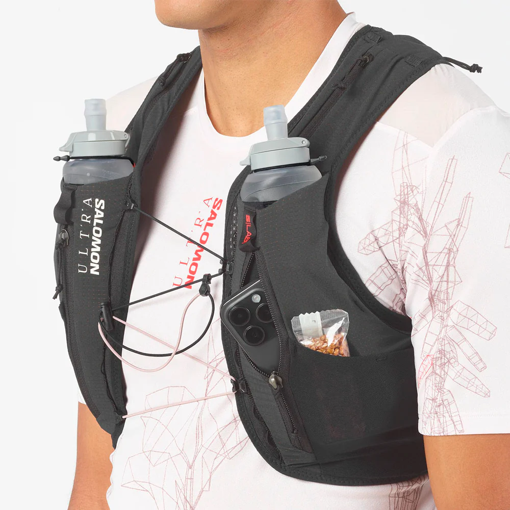 MOCHILA CHALECO SALOMON S/LAB ULTRA 12 - Black - Image 8