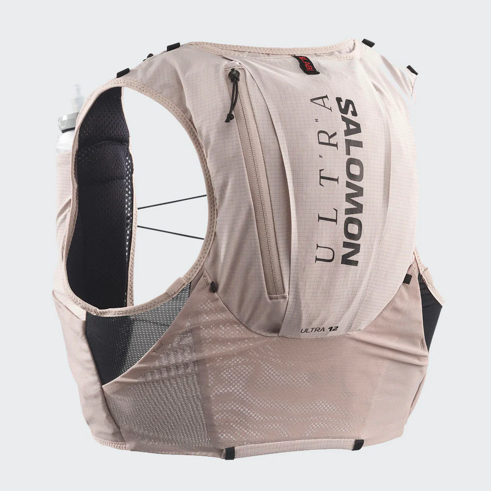 MOCHILA CHALECO SALOMON S/LAB ULTRA 12 - Goat / Black