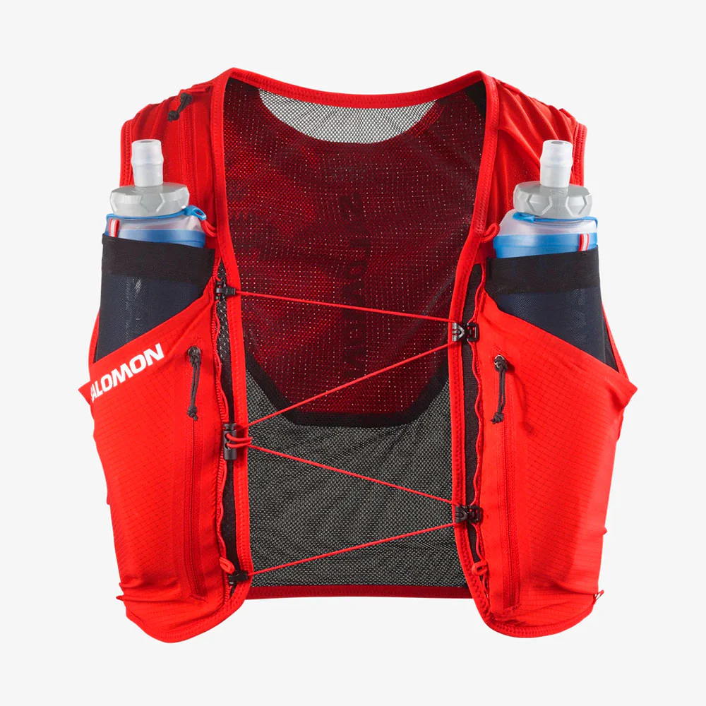 MOCHILA CHALECO SALOMON SENSE PRO 6 - Fiery Red / Black - Image 2