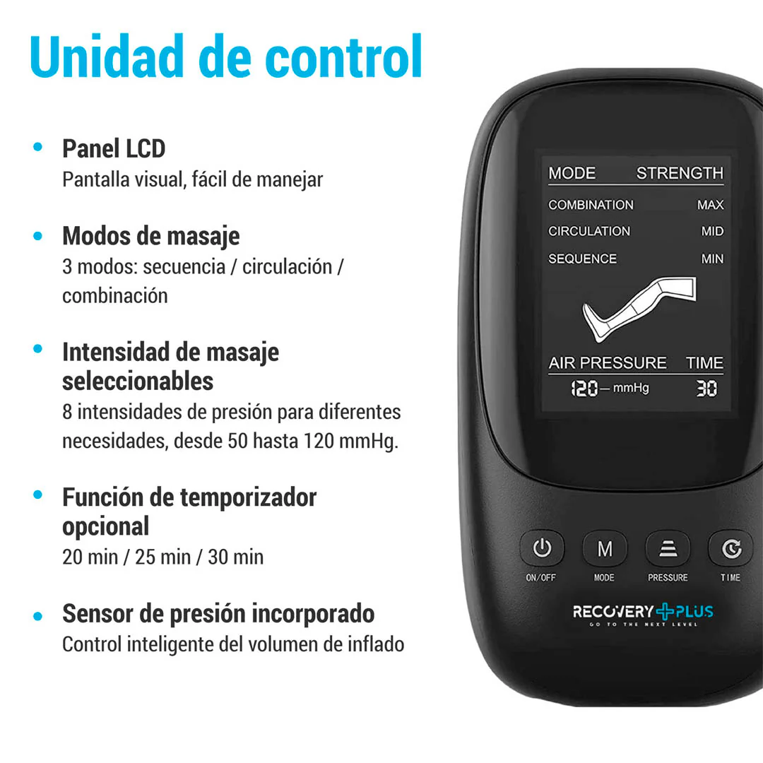 PACK BOTAS PRESOTERAPIA RECOVERY PLUS RP 4.0 G2 - Image 2