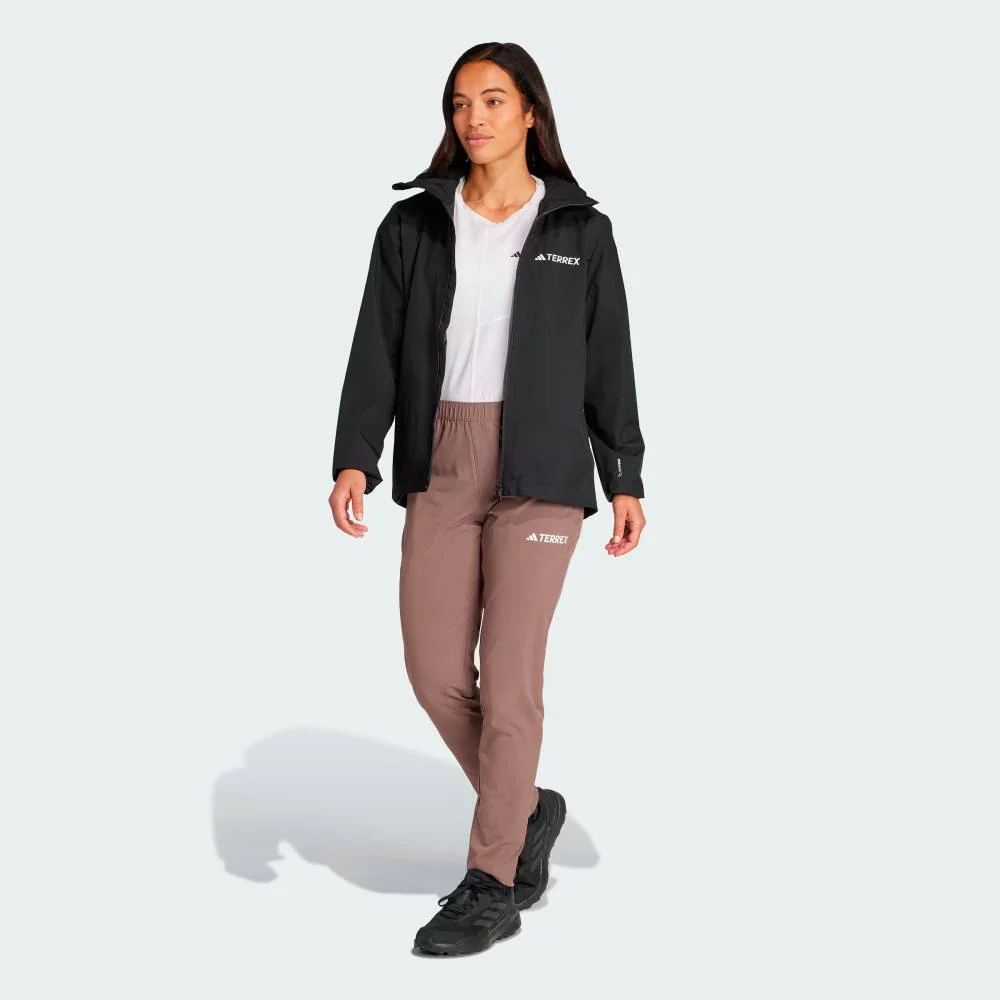 PANTALÓN ADIDAS TERREX MULTI ESSENTIALS STRETCH MUJER - Earth Strata - Image 4