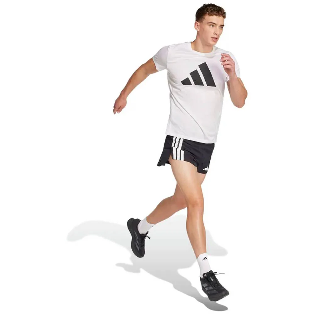 PANTALÓN CORTO ADIDAS ADIZERO RUNNNING GEL POCKET 3" - Negro - Image 4