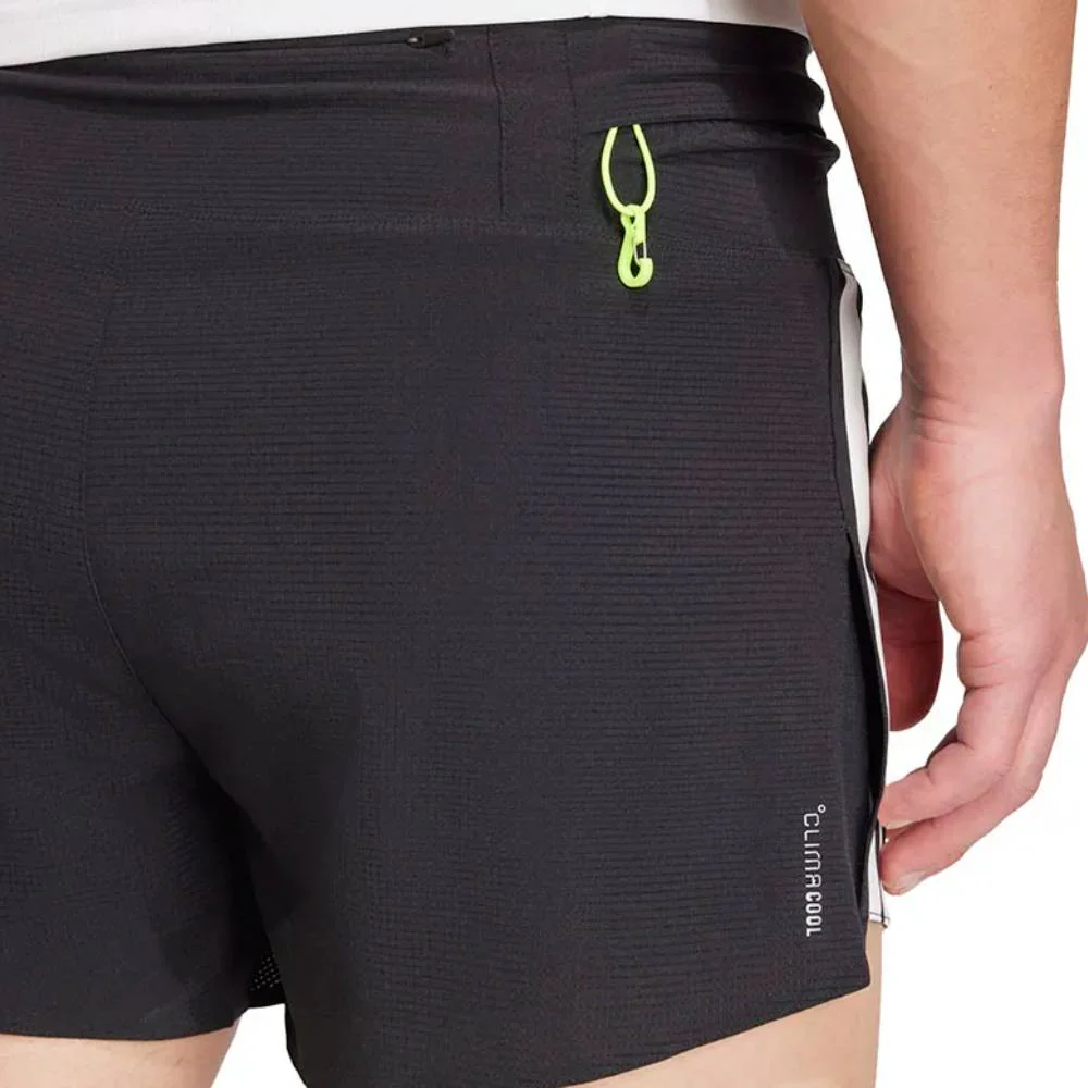 PANTALÓN CORTO ADIDAS ADIZERO RUNNNING GEL POCKET 3" - Negro - Image 5