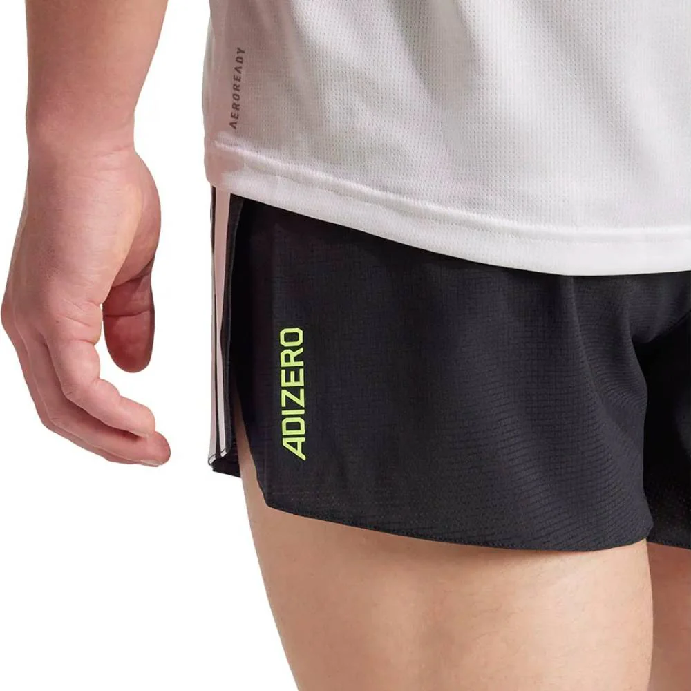 PANTALÓN CORTO ADIDAS ADIZERO RUNNNING GEL POCKET 3" - Negro - Image 6