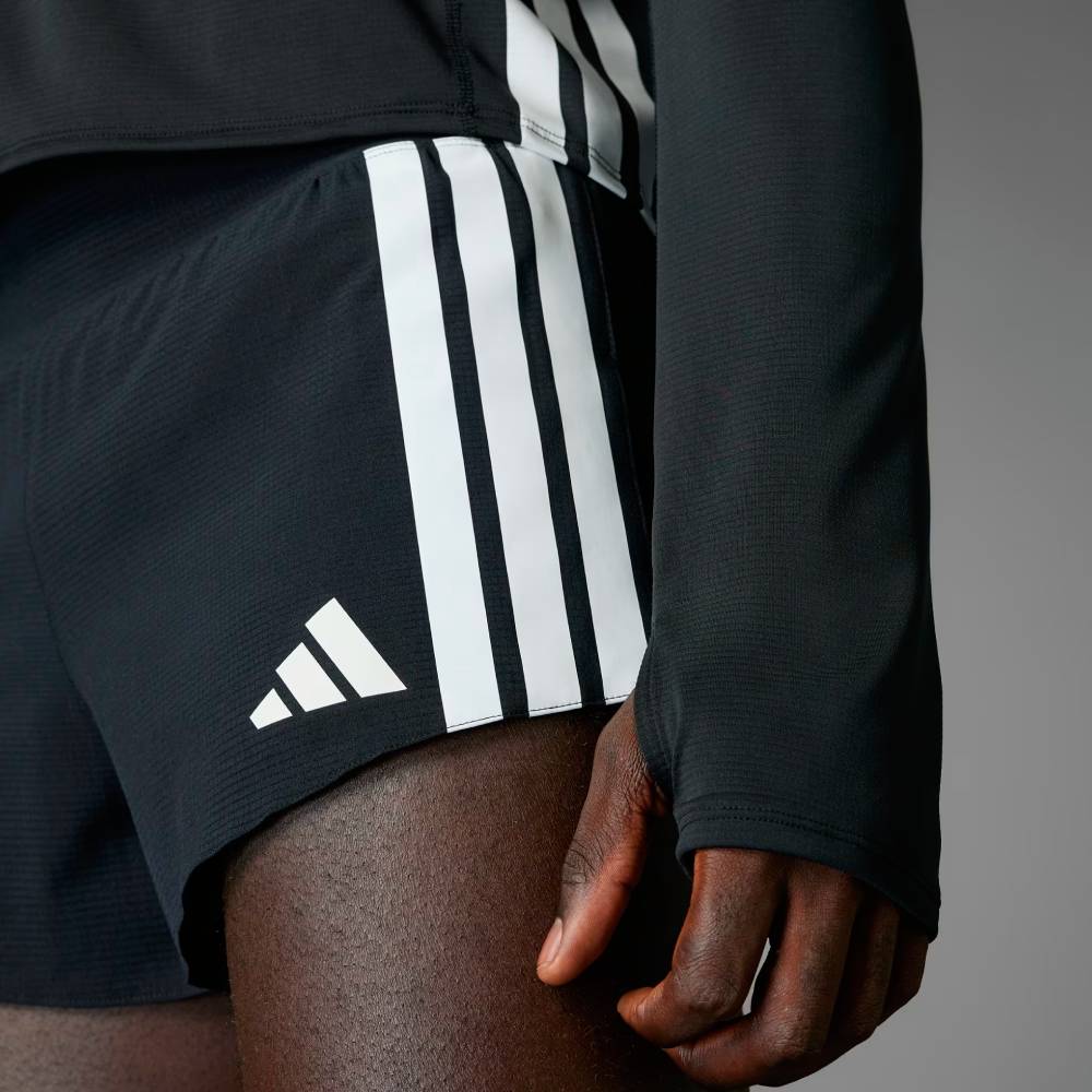 PANTALÓN CORTO ADIDAS ADIZERO RUNNNING GEL POCKET 5" - Negro - Image 4