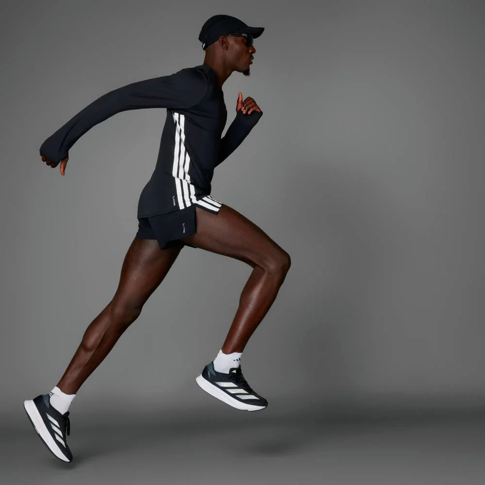 PANTALÓN CORTO ADIDAS ADIZERO RUNNNING GEL POCKET 5" - Negro - Image 5