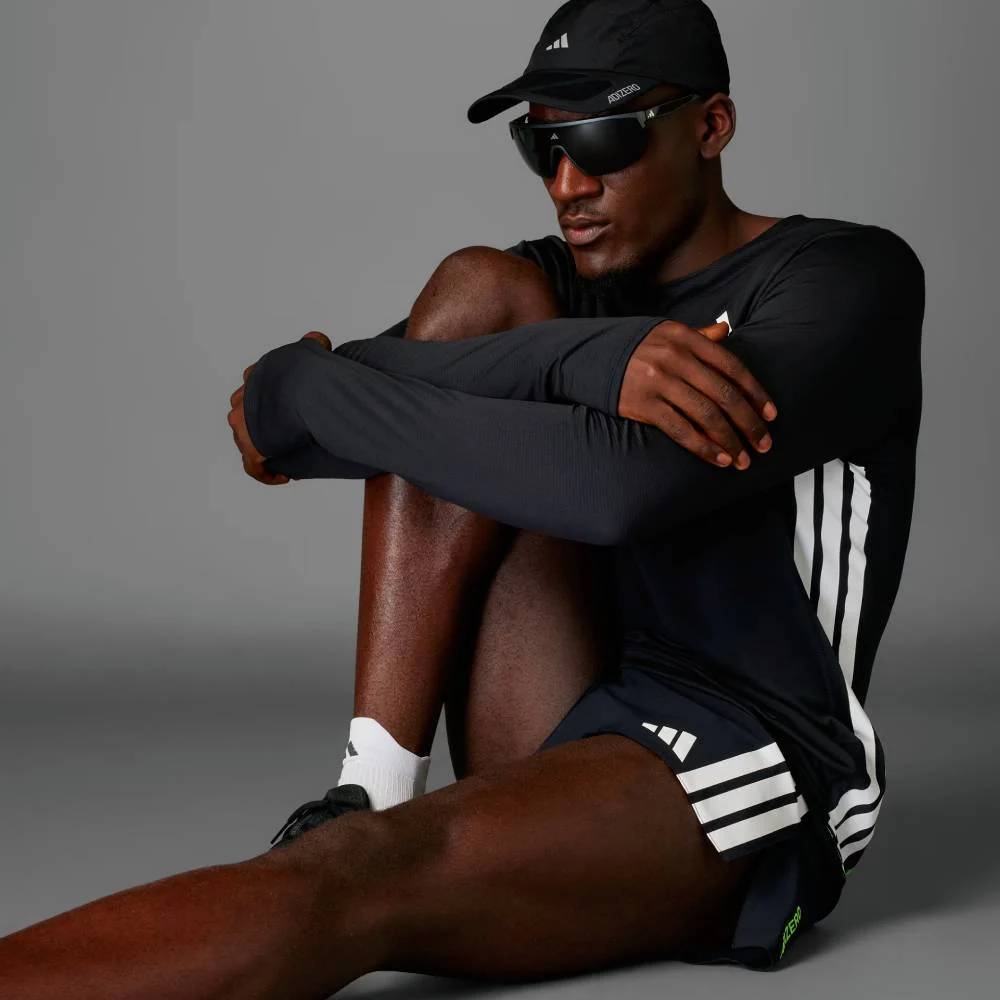 PANTALÓN CORTO ADIDAS ADIZERO RUNNNING GEL POCKET 5" - Negro - Image 6