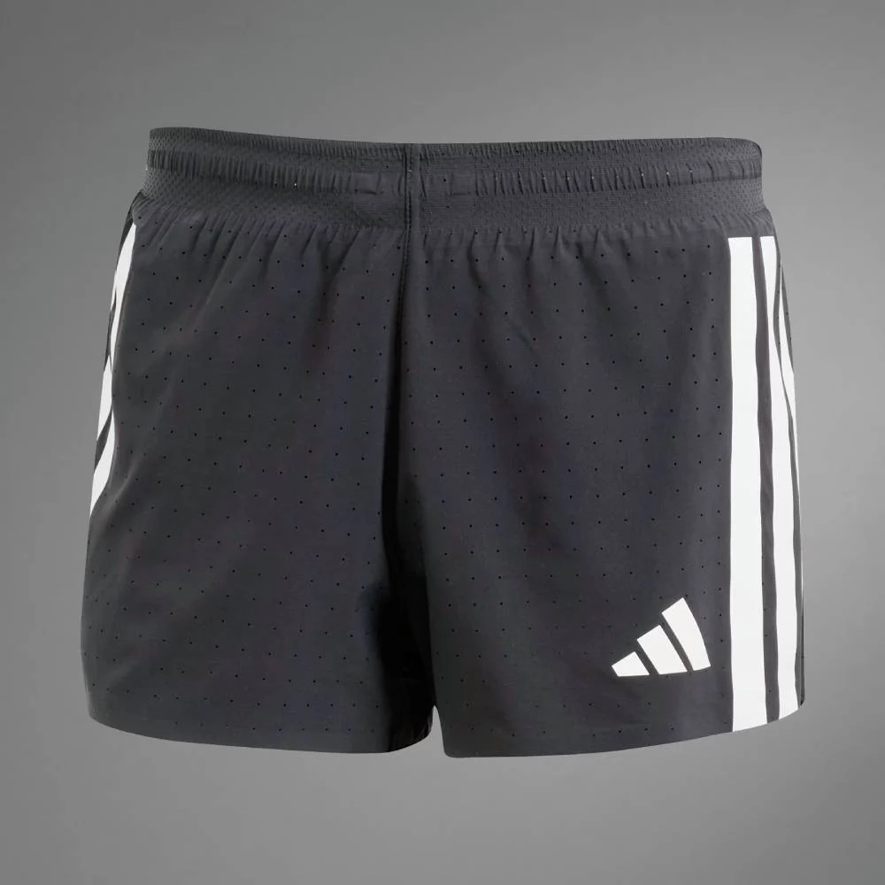 PANTALÓN CORTO ADIDAS ADIZERO SPLIT 3" - Negro