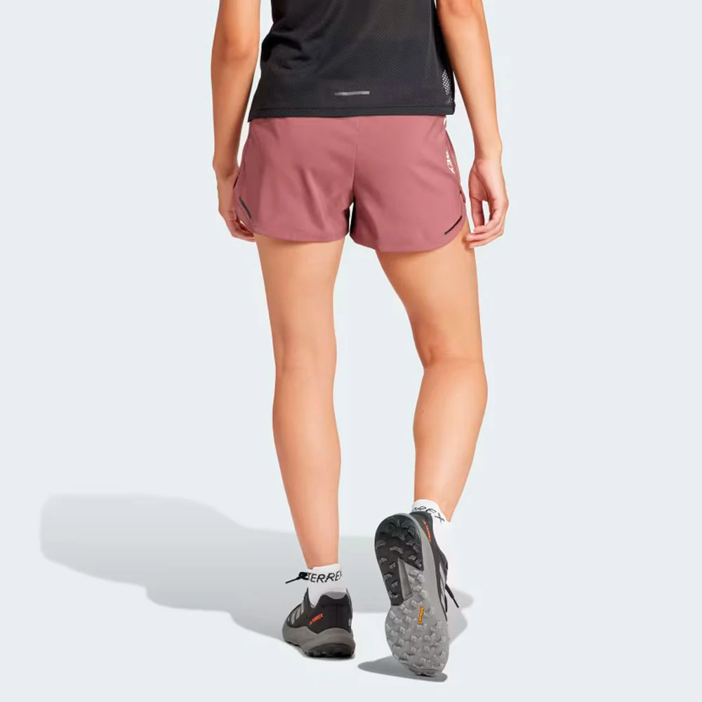 PANTALÓN CORTO ADIDAS TERREX AGRAVIC MUJER - Burgundy - Image 5