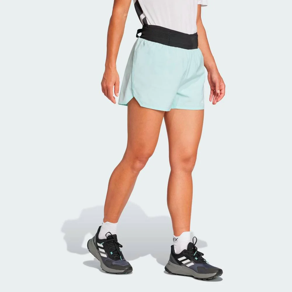 PANTALÓN CORTO ADIDAS TERREX XPERIOR MUJER 3" - Semi Flash Aqua - Image 4