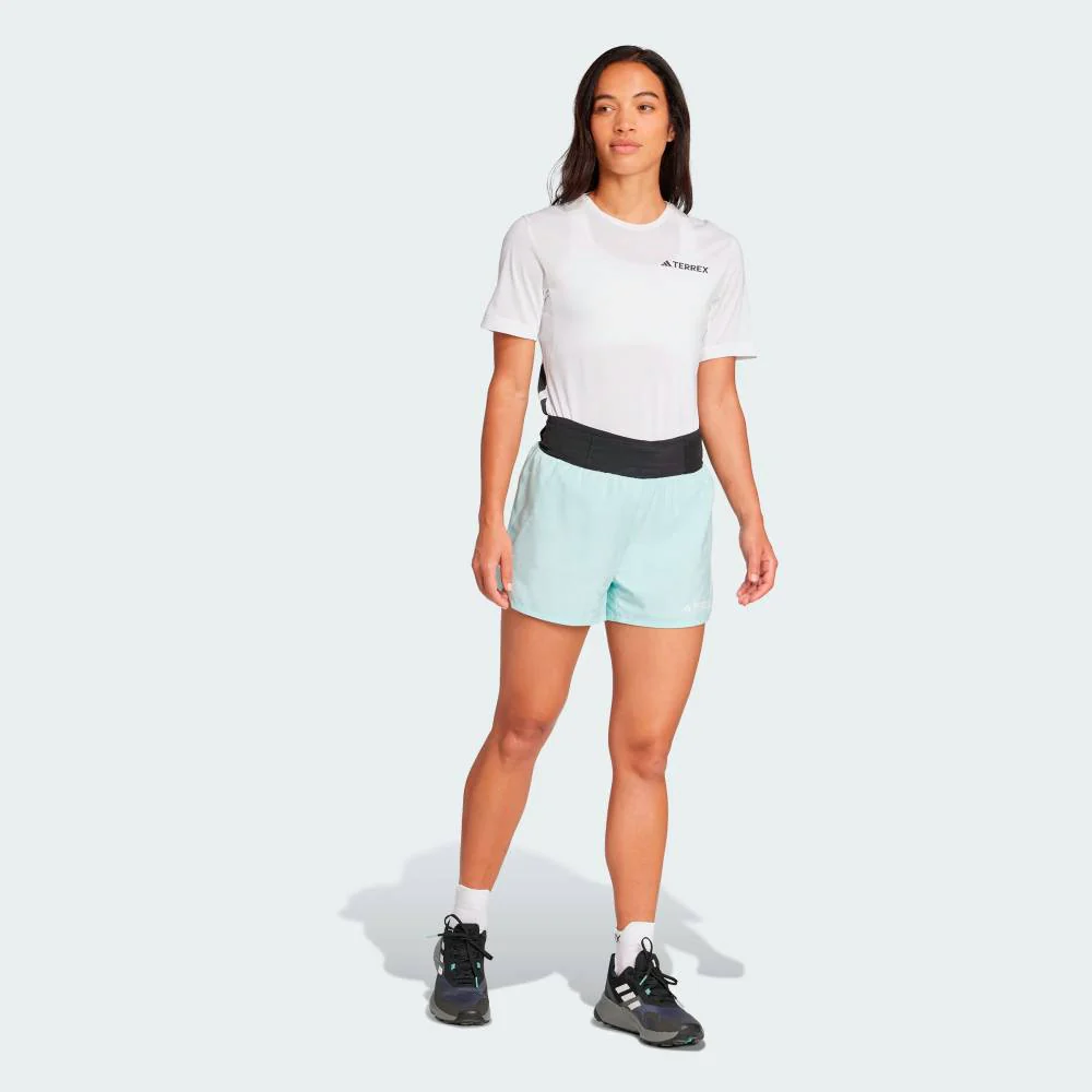 PANTALÓN CORTO ADIDAS TERREX XPERIOR MUJER 3" - Semi Flash Aqua - Image 5