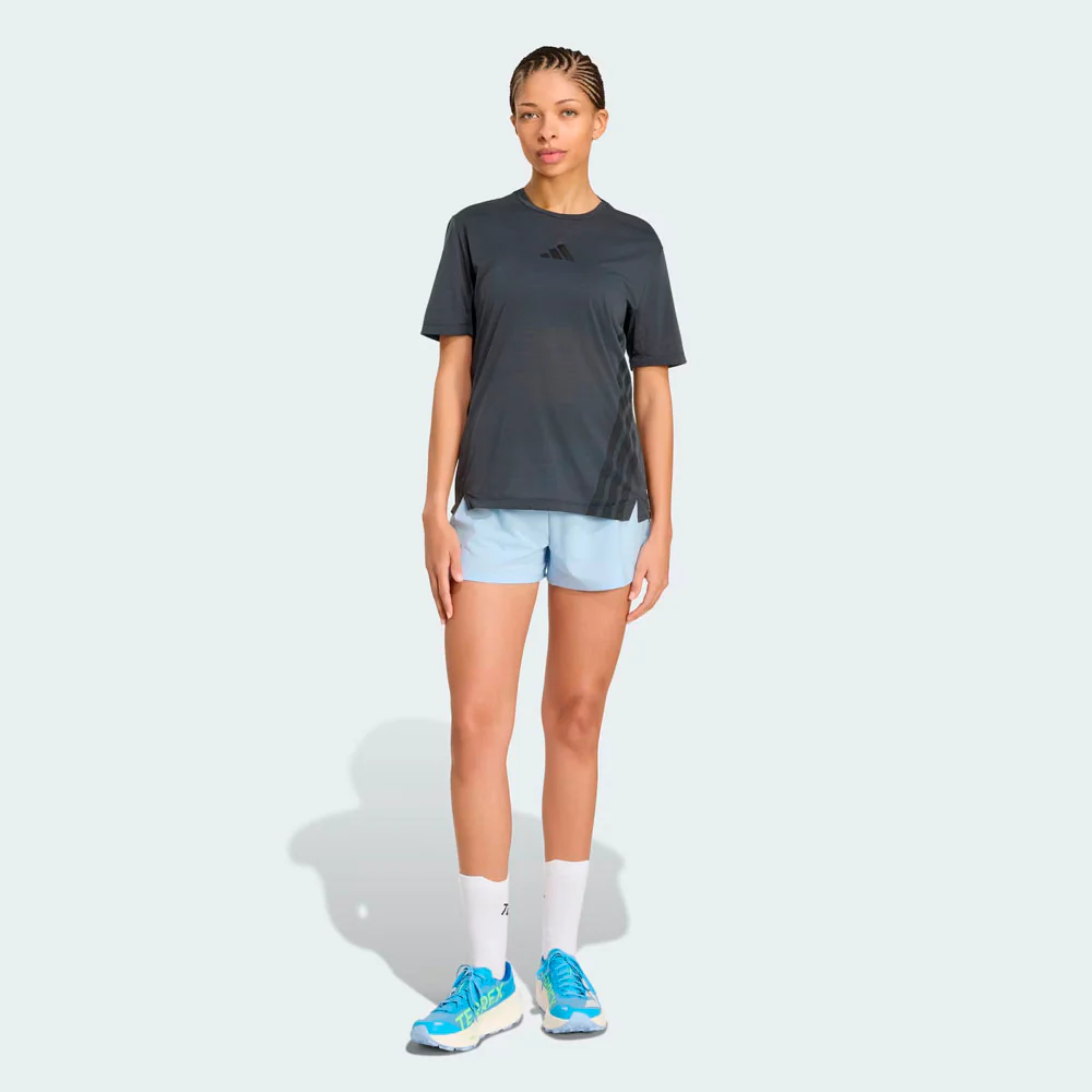 PANTALÓN CORTO ADIDAS TERREX XPR CLIMA365 MUJER - Glow Blue - Image 6