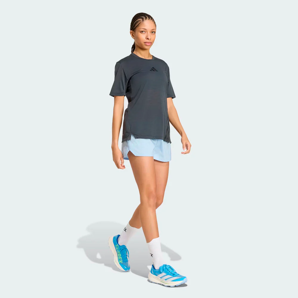 PANTALÓN CORTO ADIDAS TERREX XPR CLIMA365 MUJER - Glow Blue - Image 8