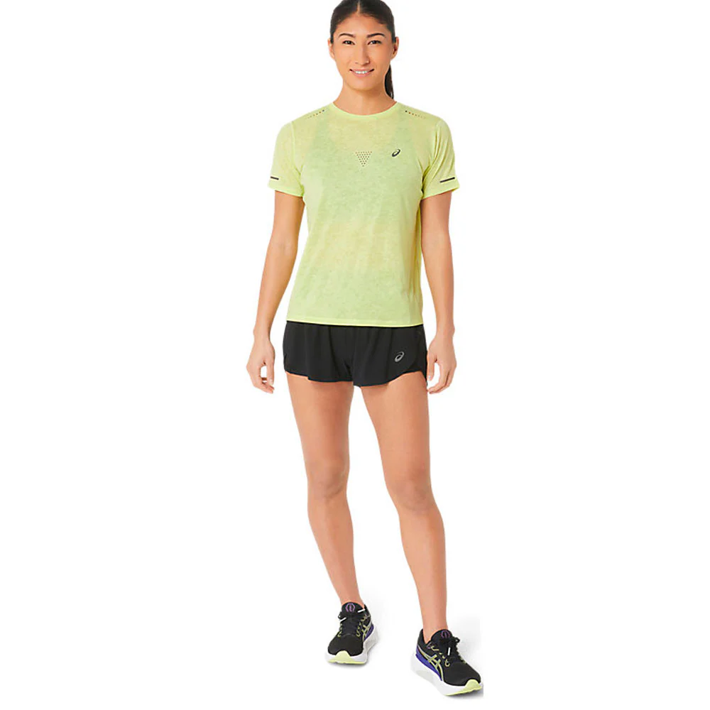 PANTALÓN CORTO ASICS METARUN SPLIT MUJER - Negro - Image 2