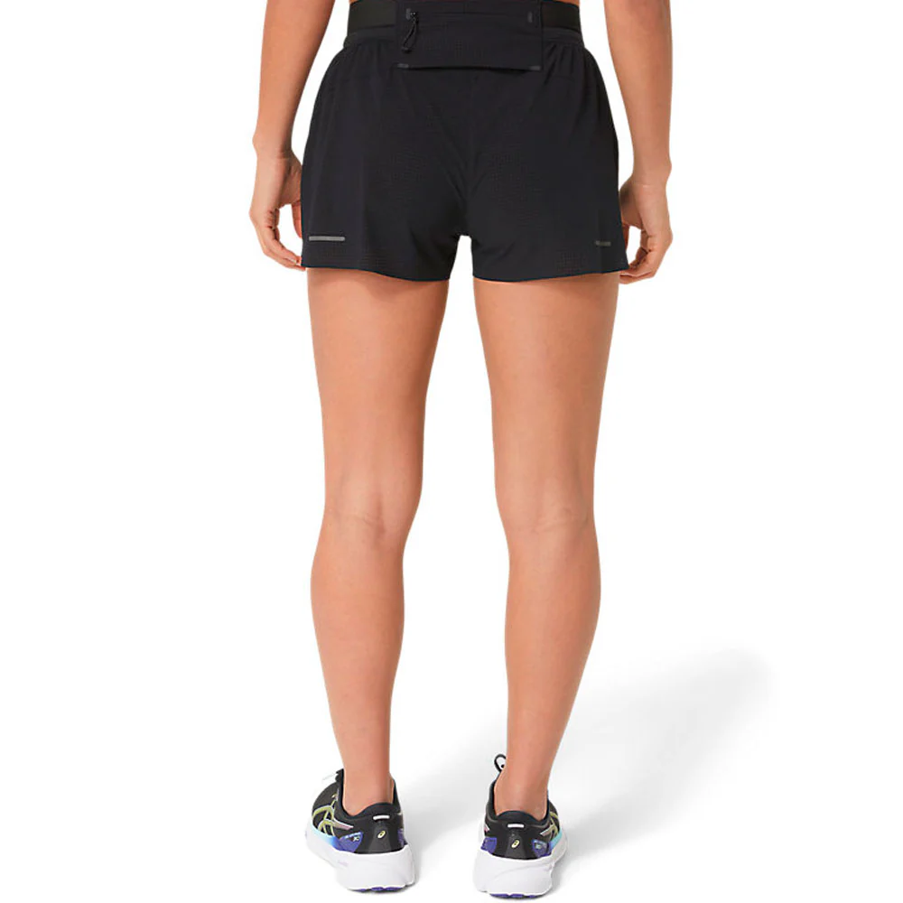 PANTALÓN CORTO ASICS METARUN SPLIT MUJER - Negro - Image 8