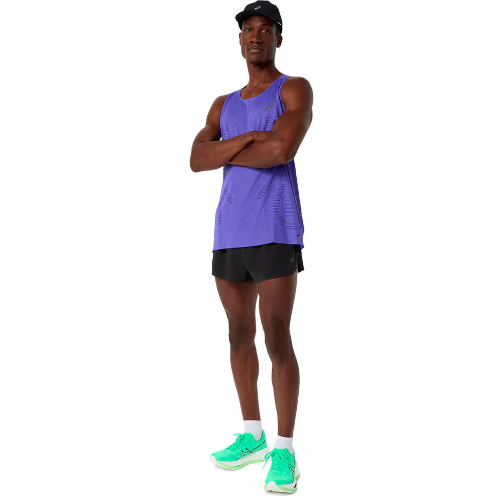 PANTALÓN CORTO ASICS METARUN SPLIT - Performance Black - Image 2