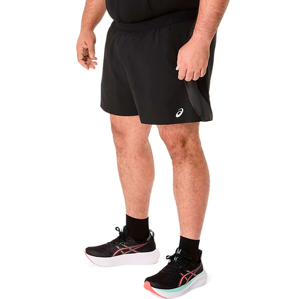PANTALÓN CORTO ASICS ROAD 5IN - Black / Graphite Grey - Image 4
