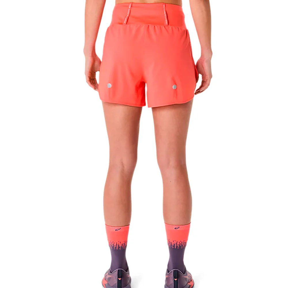 PANTALÓN CORTO ASICS ROAD MUJER - Coral Reef - Image 7