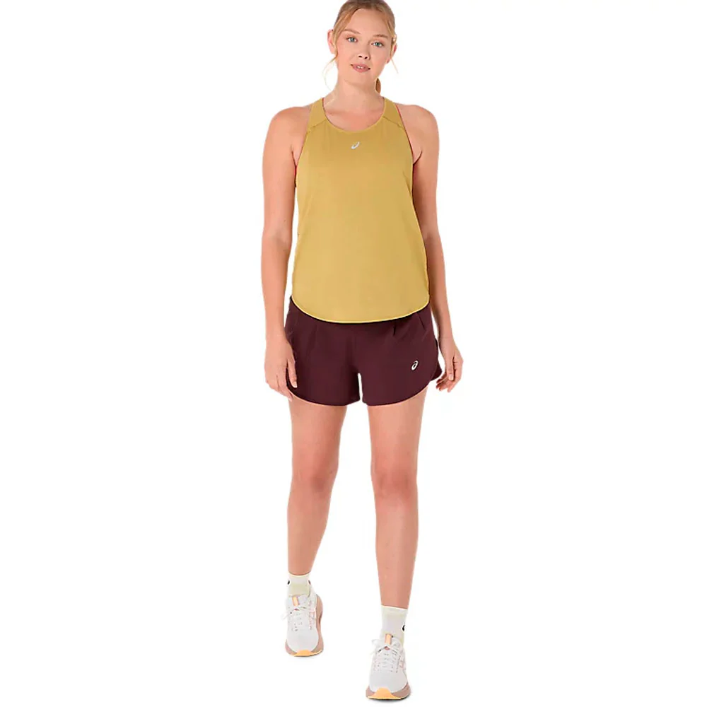 PANTALÓN CORTO ASICS ROAD MUJER - Dark Currant - Image 2