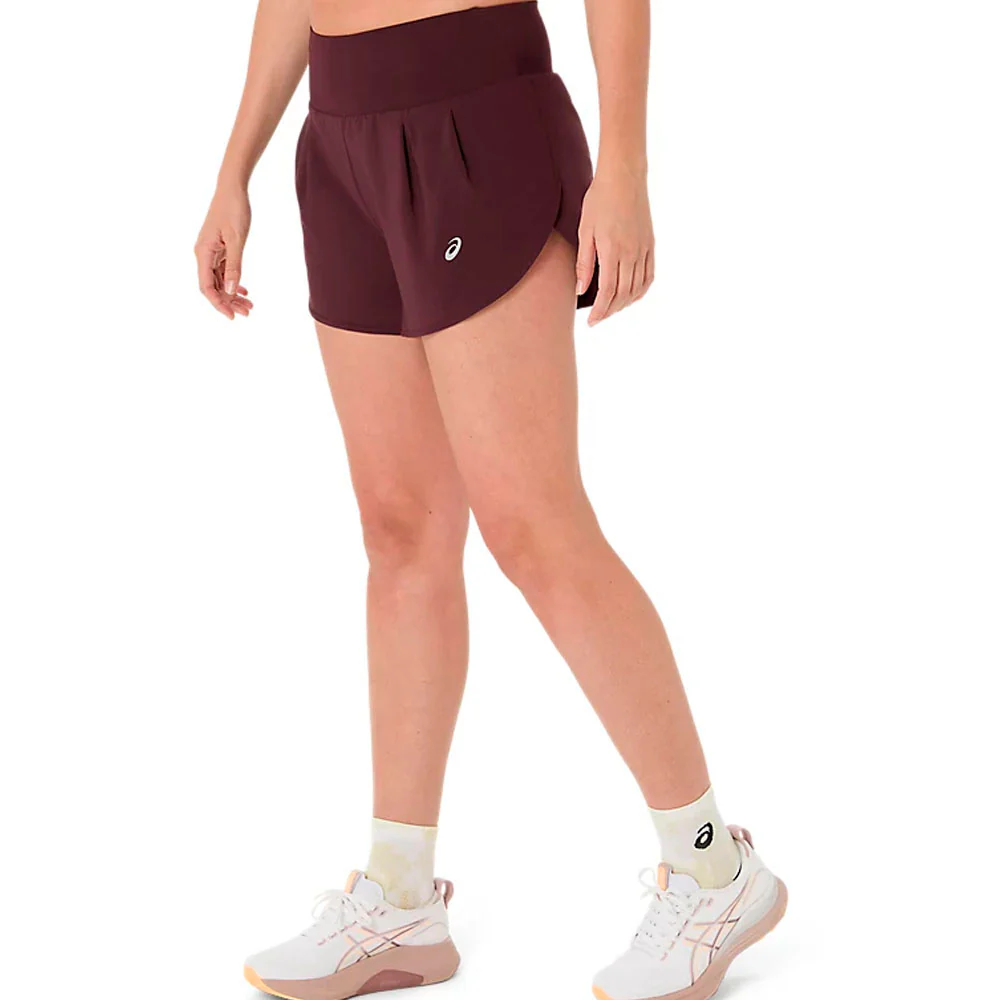 PANTALÓN CORTO ASICS ROAD MUJER - Dark Currant - Image 6