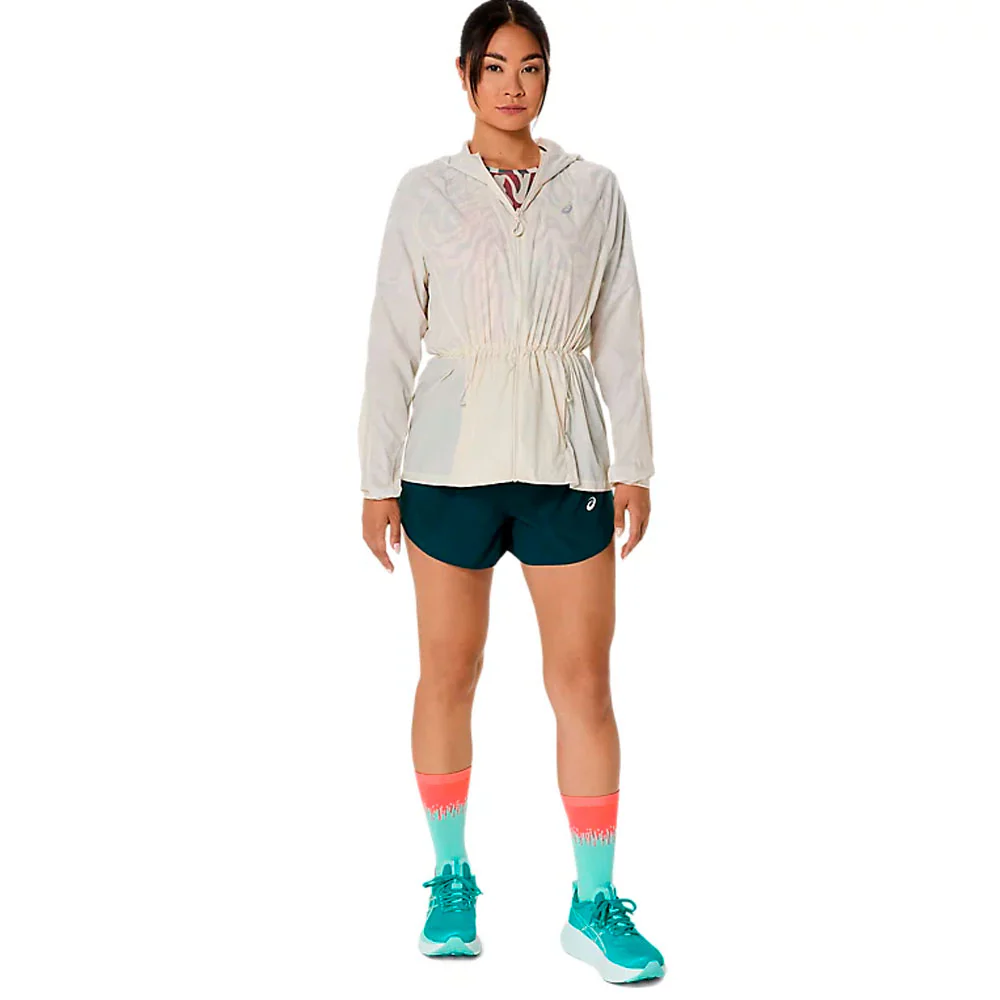 PANTALÓN CORTO ASICS ROAD MUJER - Saxon Green - Image 3
