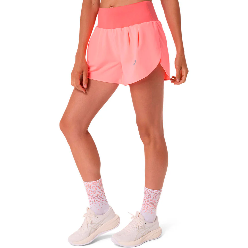 PANTALÓN CORTO ASICS ROAD MUJER - Sun Coral - Image 7