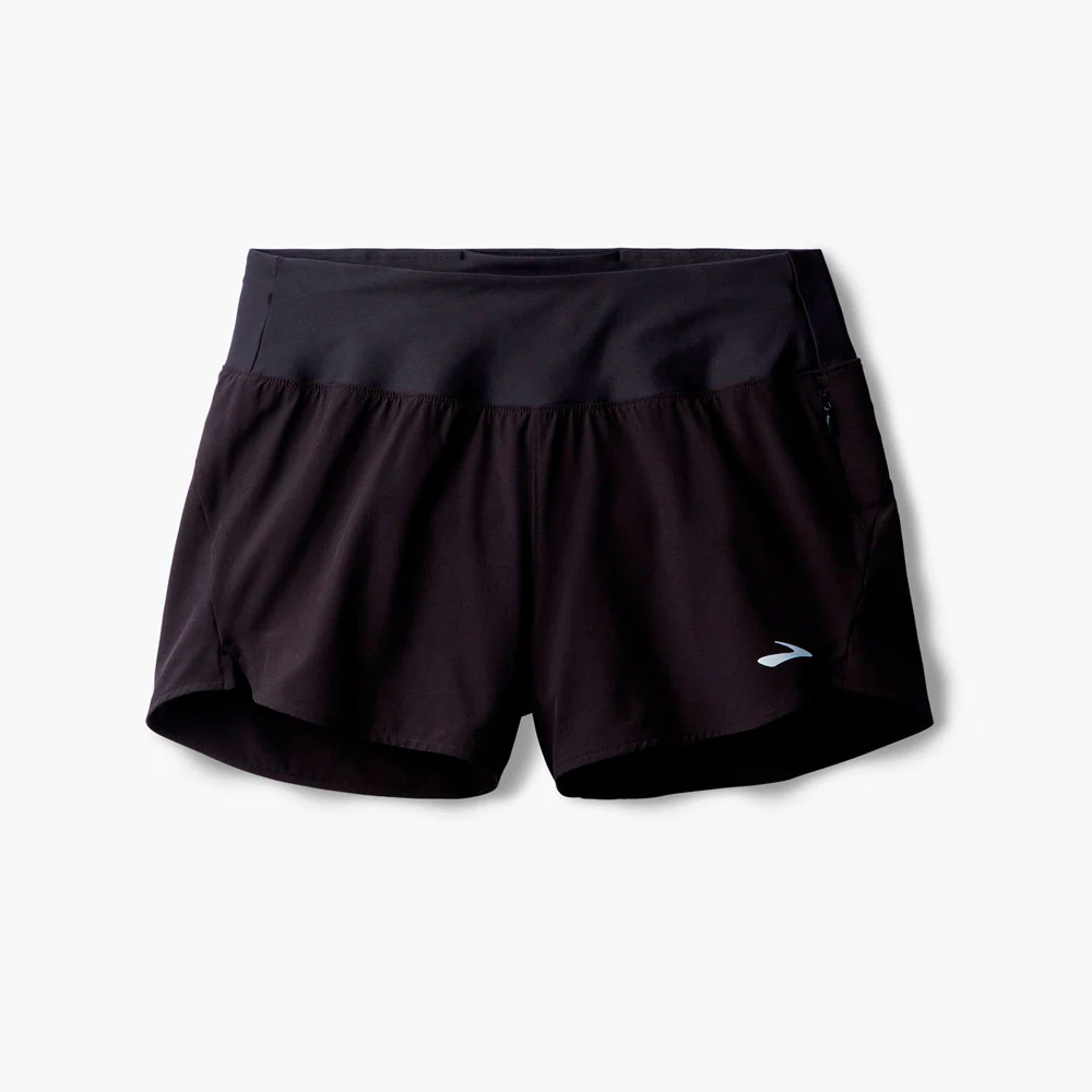 PANTALÓN CORTO BROOKS CHASER 3" MUJER - Negro