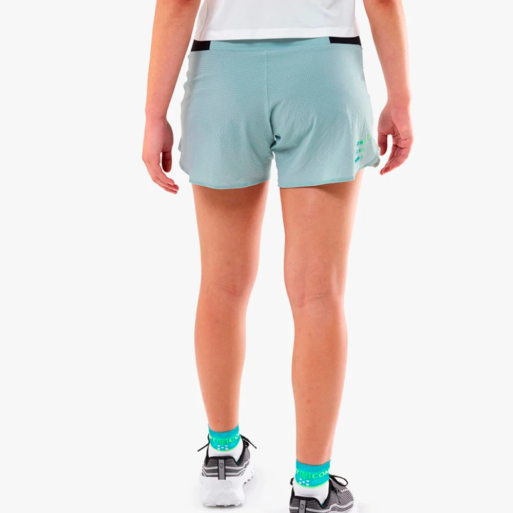 PANTALÓN CORTO COMPRESSPORT TRAIL RACING MUJER - Ether - Image 2