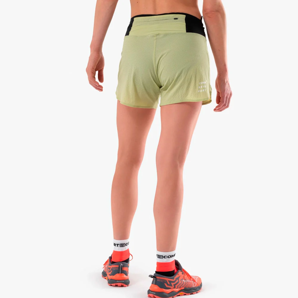 PANTALÓN CORTO COMPRESSPORT TRAIL RACING MUJER - Nile - Image 2