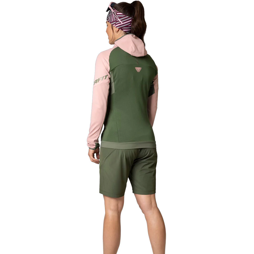 PANTALÓN CORTO DYNAFIT TRANSALPER LIGHT DYNASTRETCH MUJER - Thyme - Image 3