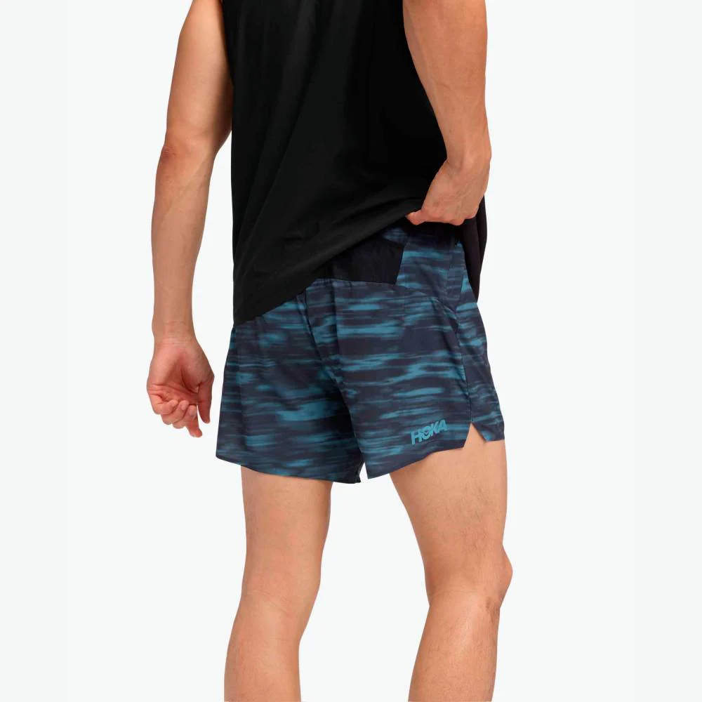 PANTALÓN CORTO HOKA GLIDE - Blue Blurr - Image 2