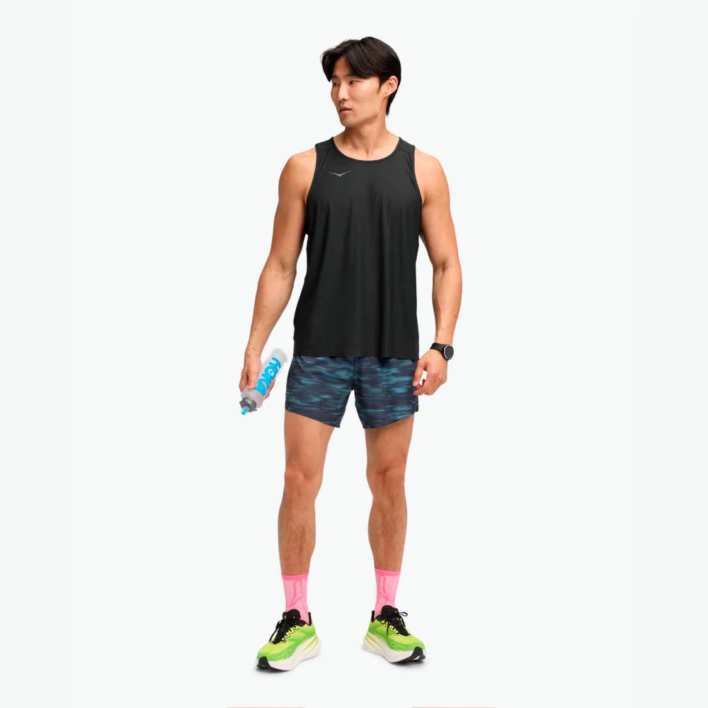 PANTALÓN CORTO HOKA GLIDE - Blue Blurr - Image 3