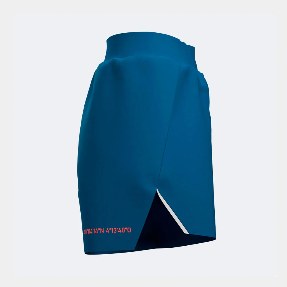 PANTALÓN CORTO JOMA R-CITY MUJER - Azul - Image 3