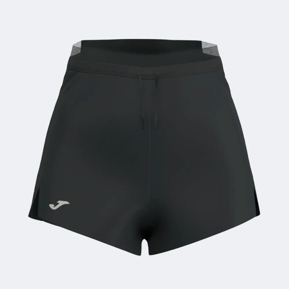 PANTALÓN CORTO JOMA TRAIL OZONE MUJER - Negro