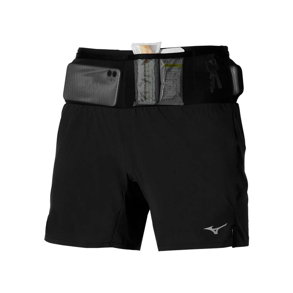 PANTALÓN CORTO MIZUNO MULTI POCKET - Negro - Image 6