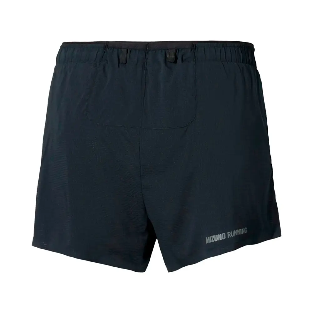 PANTALÓN CORTO MIZUNO TECH LIGHT SPLIT 3,5" MUJER - Negro - Image 2