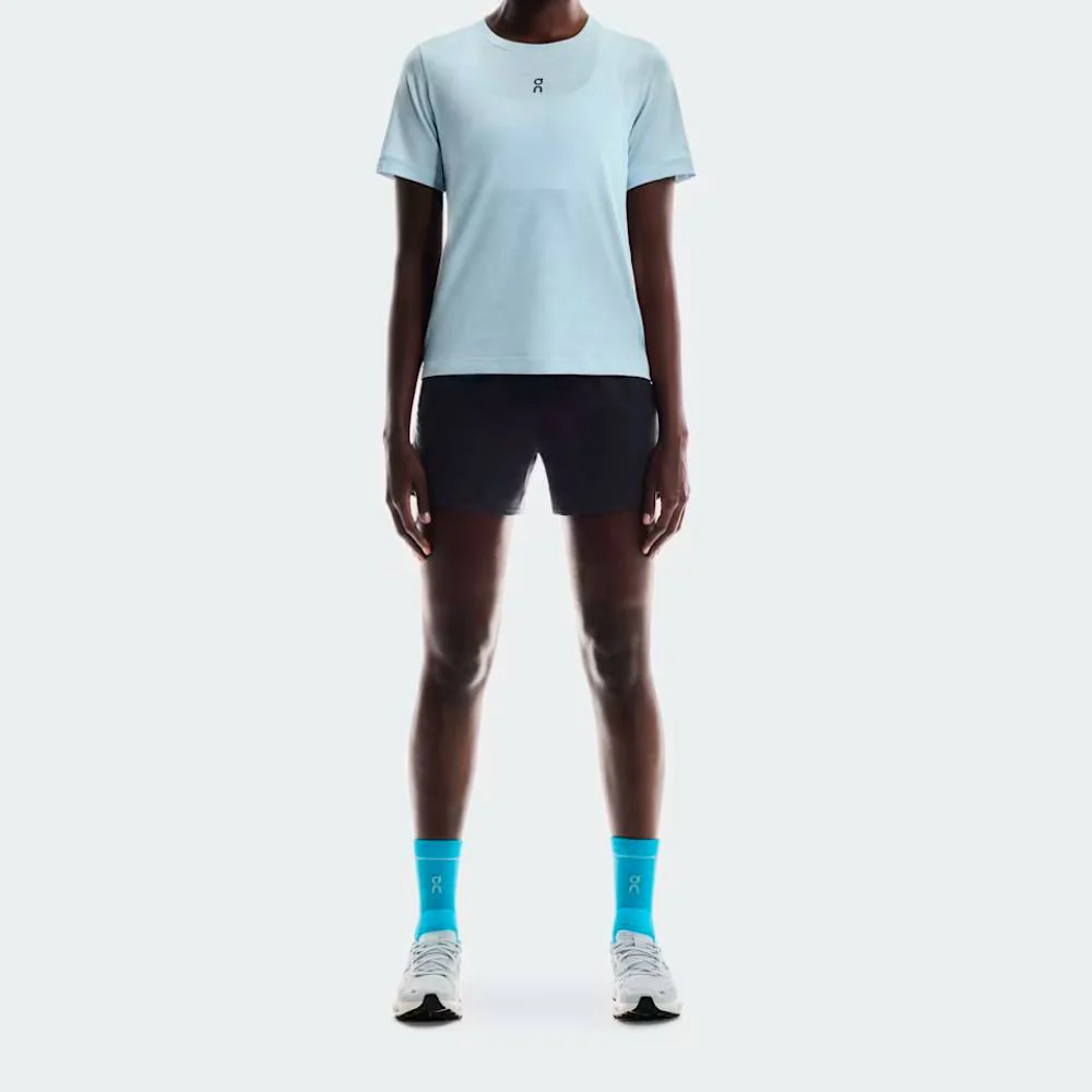 PANTALÓN CORTO ON TRAIL SHORTS MUJER - Negro