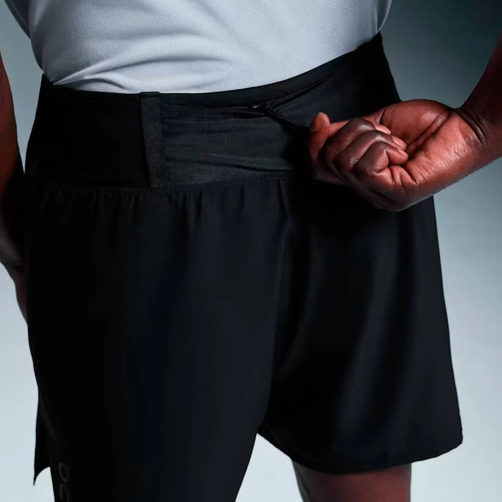 PANTALÓN CORTO ON TRAIL SHORTS - Negro - Image 6