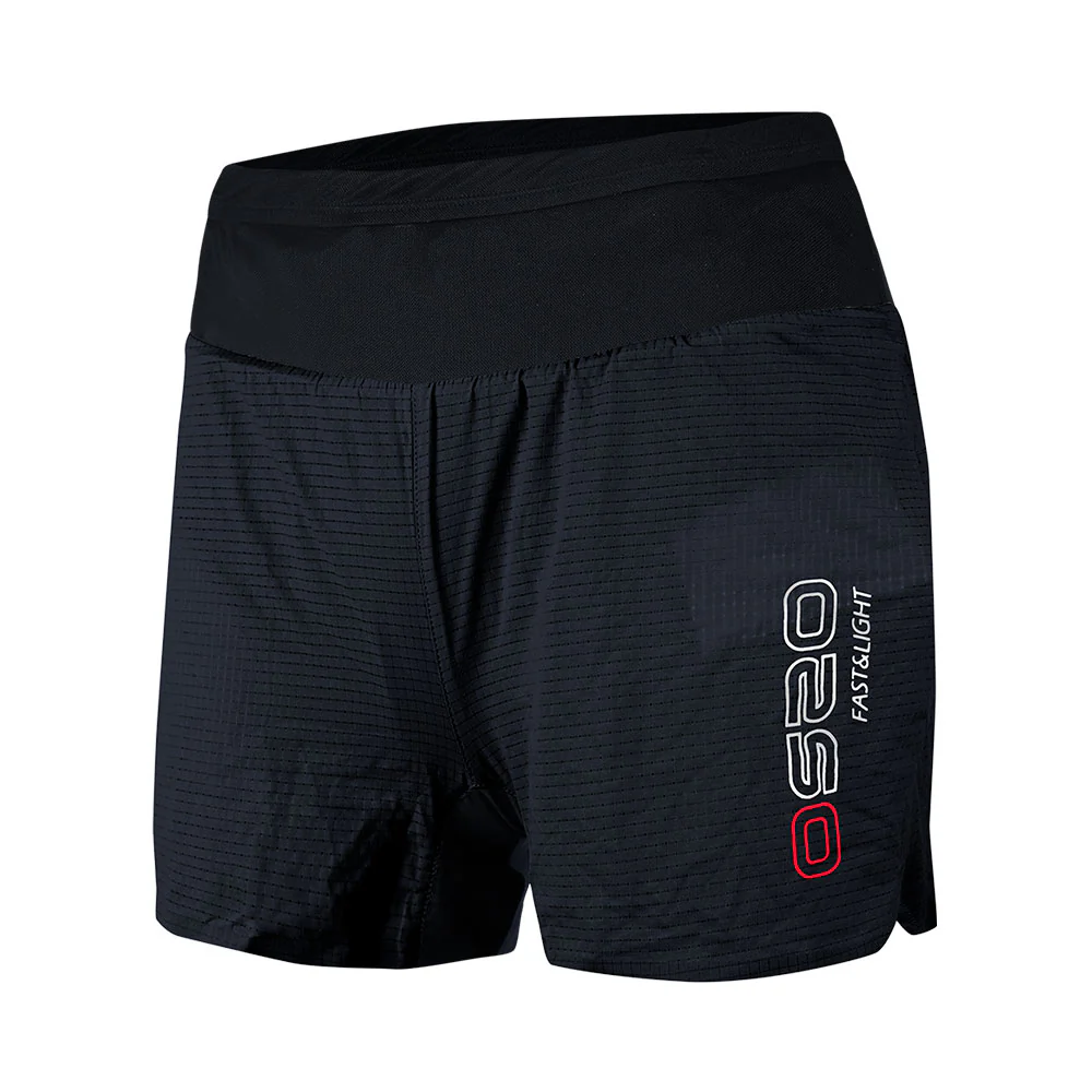 PANTALÓN CORTO OS2O FAST&LIGHT BELT GRID MUJER - Negro - Image 3