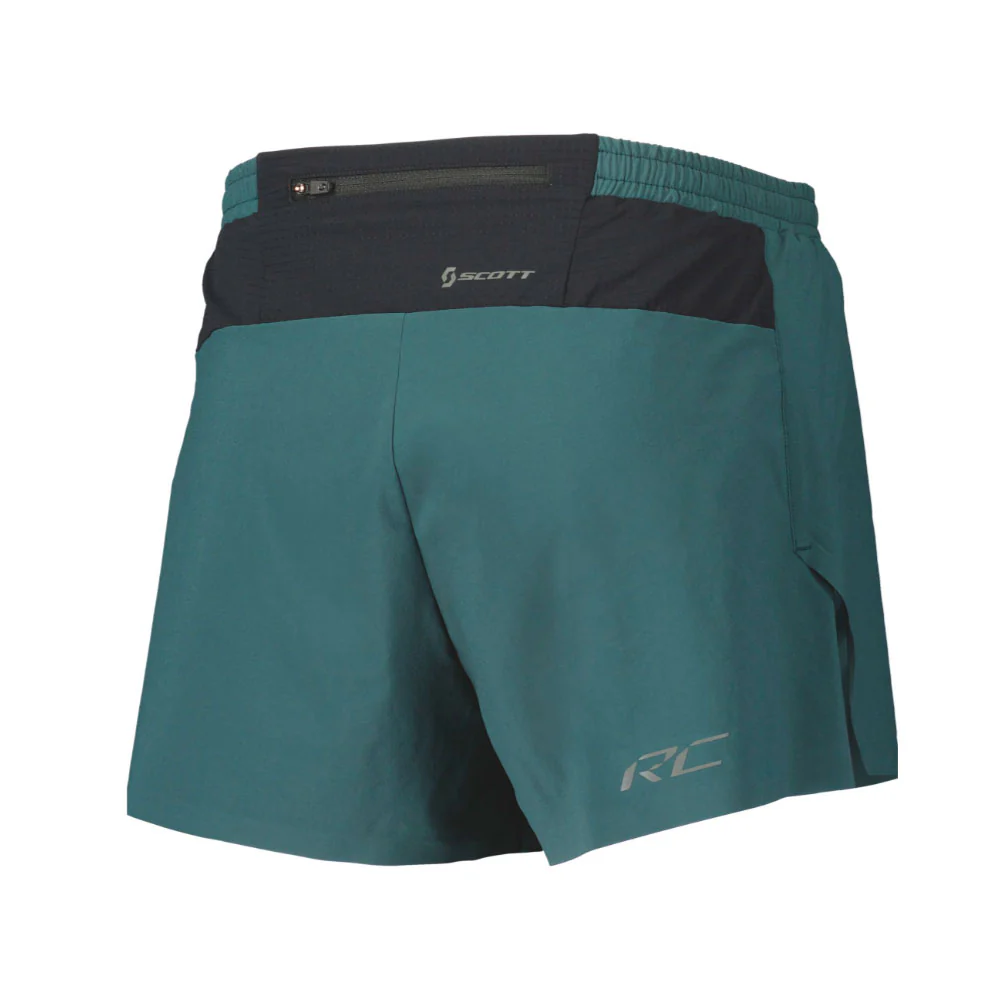 PANTALON CORTO SCOTT SPLIT MS RC RUN - Aruba Green / Black - Image 2