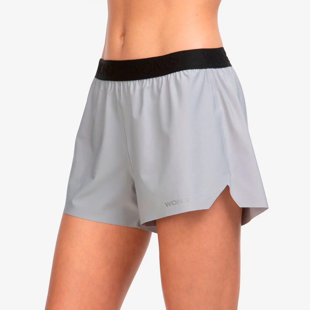 PANTALÓN CORTO WONG PEGASUS MUJER - Gris Claro - Image 2