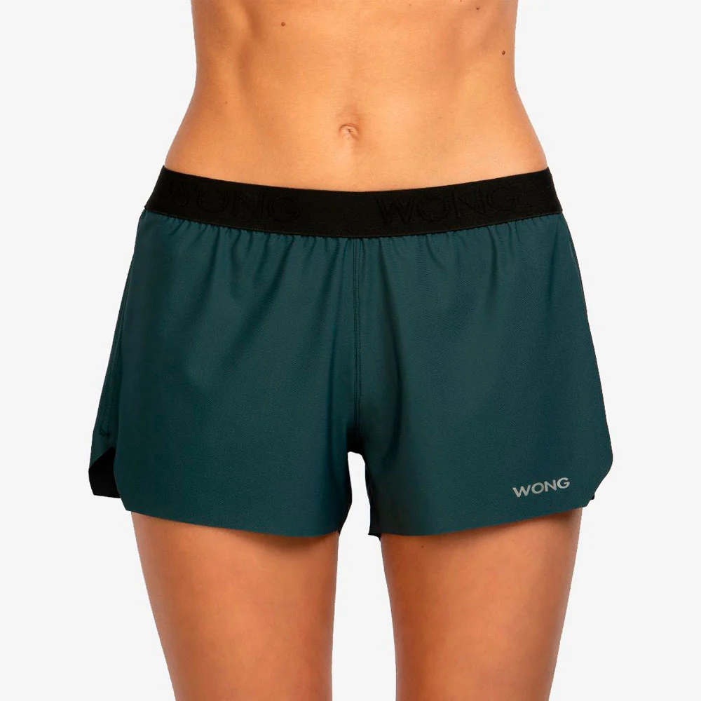 PANTALÓN CORTO WONG PEGASUS MUJER - Petróleo