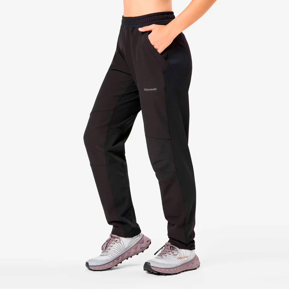 PANTALÓN LARGO NNORMAL ACTIVE MUJER - Negro - Image 2