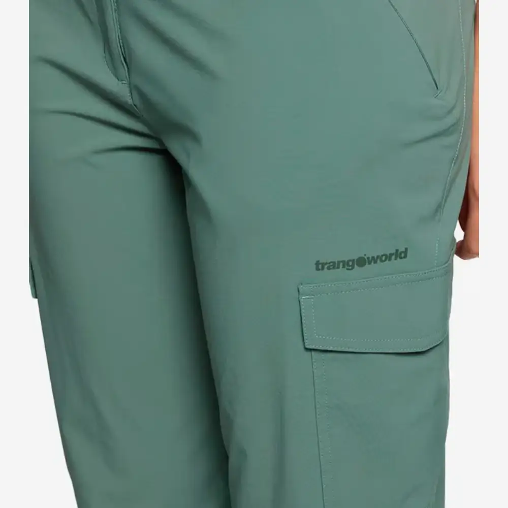 PANTALÓN LARGO TRANGOWORLD ONEGA MUJER - Slate Gray / Turtledove - Image 4